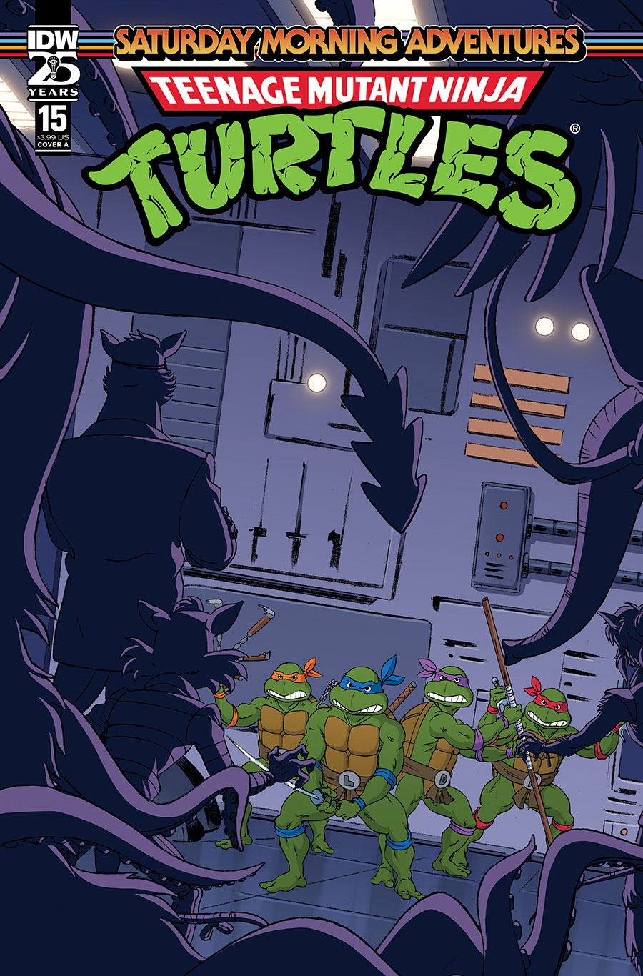 Teenage Mutant Ninja Turtles Saturday Morning Adventures Continued #15 Cover A Regular Dan Schoening Cover
