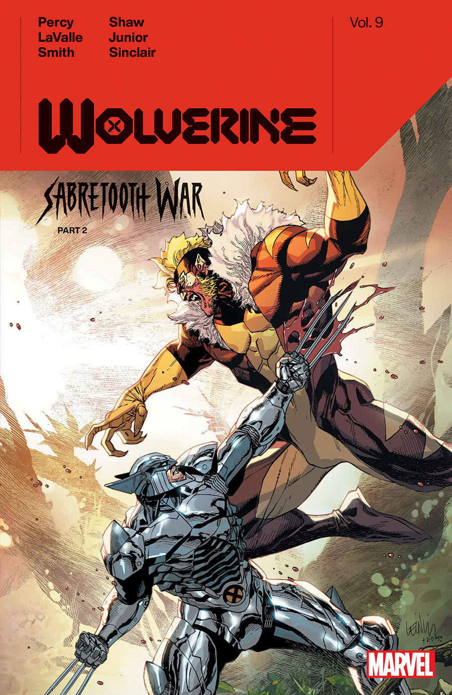 Wolverine By Benjamin Percy Vol 9 Sabretooth War Part 2 TP