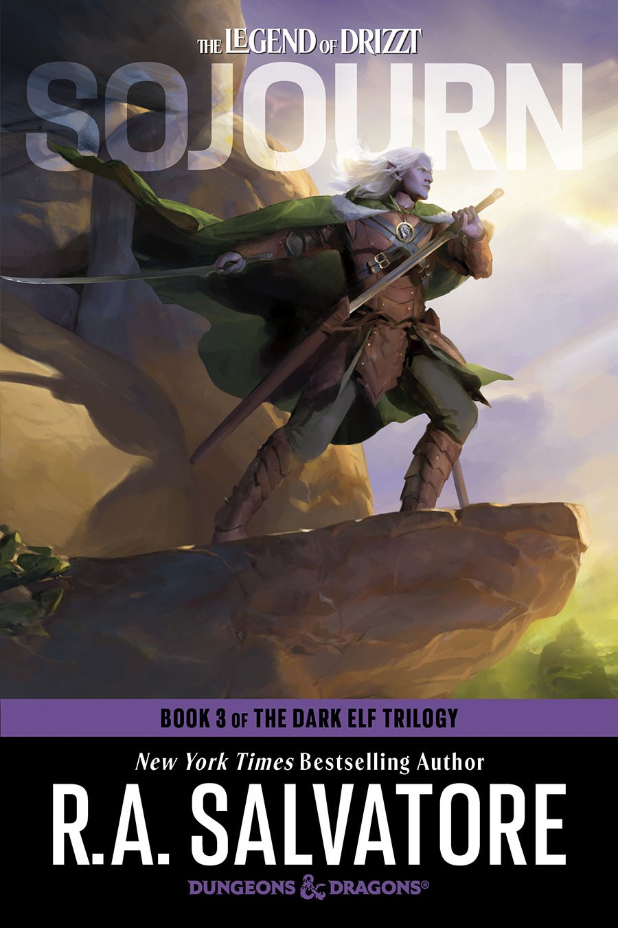 Legend Of Drizzt Sojourn Dungeons & Dragons Book 3 Of The Dark Elf Trilogy TP