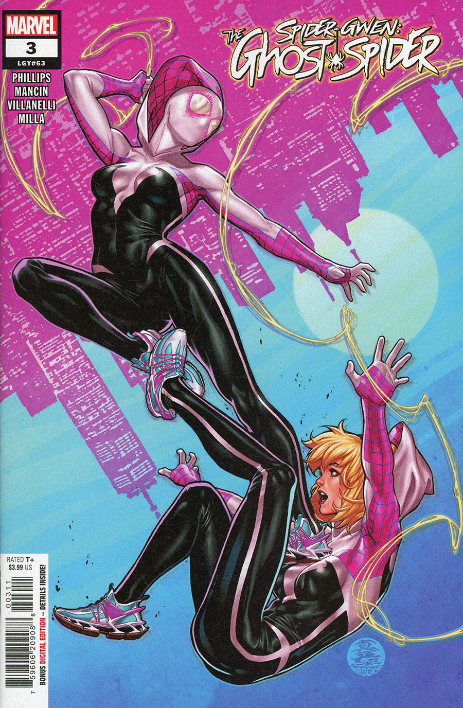 Spider-Gwen Ghost-Spider Vol 2 #3 Cover A Regular Mark Brooks Cover (Weapon X-Traction Part 4)