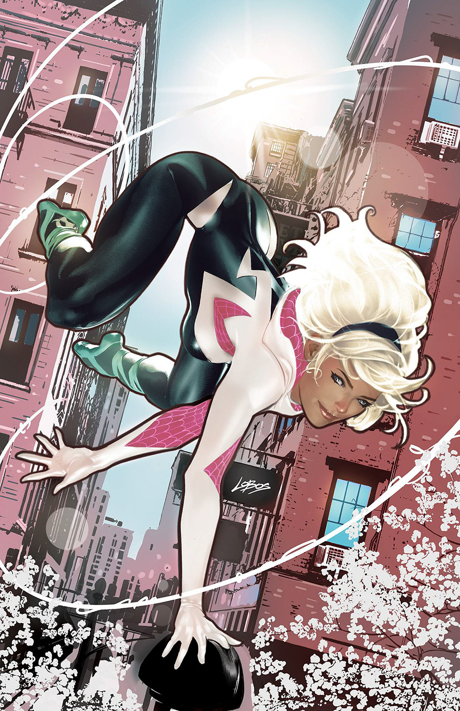 Spider-Gwen Ghost-Spider Vol 2 #3 Cover F Incentive Pablo Villalobos Virgin Cover (Weapon X-Traction Part 4)