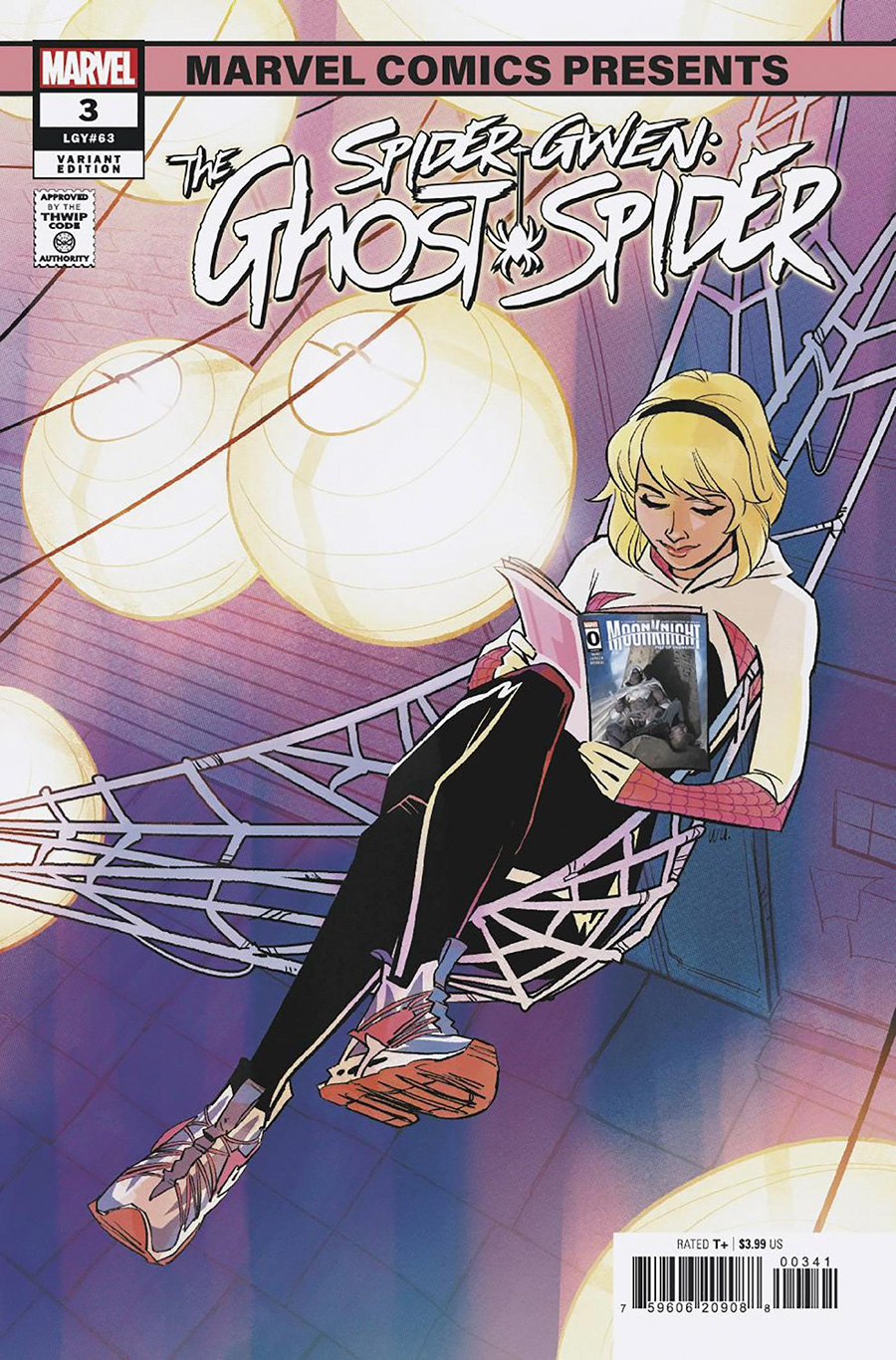 Spider-Gwen Ghost-Spider Vol 2 #3 Cover D Variant Annie Wu Marvel Comics Presents Cover (Weapon X-Traction Part 4)