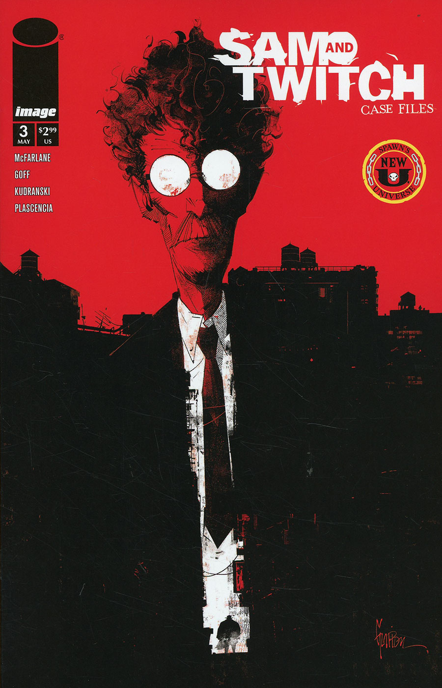 Sam And Twitch Case Files #3 Cover B Variant Jonathan Glapion Cover