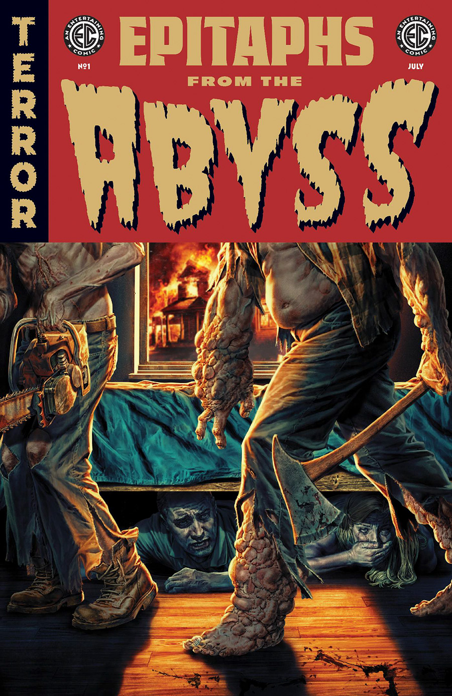 Epitaphs From The Abyss #1 Cover C Variant Lee Bermejo Gold Foil Cover (EC Comics)