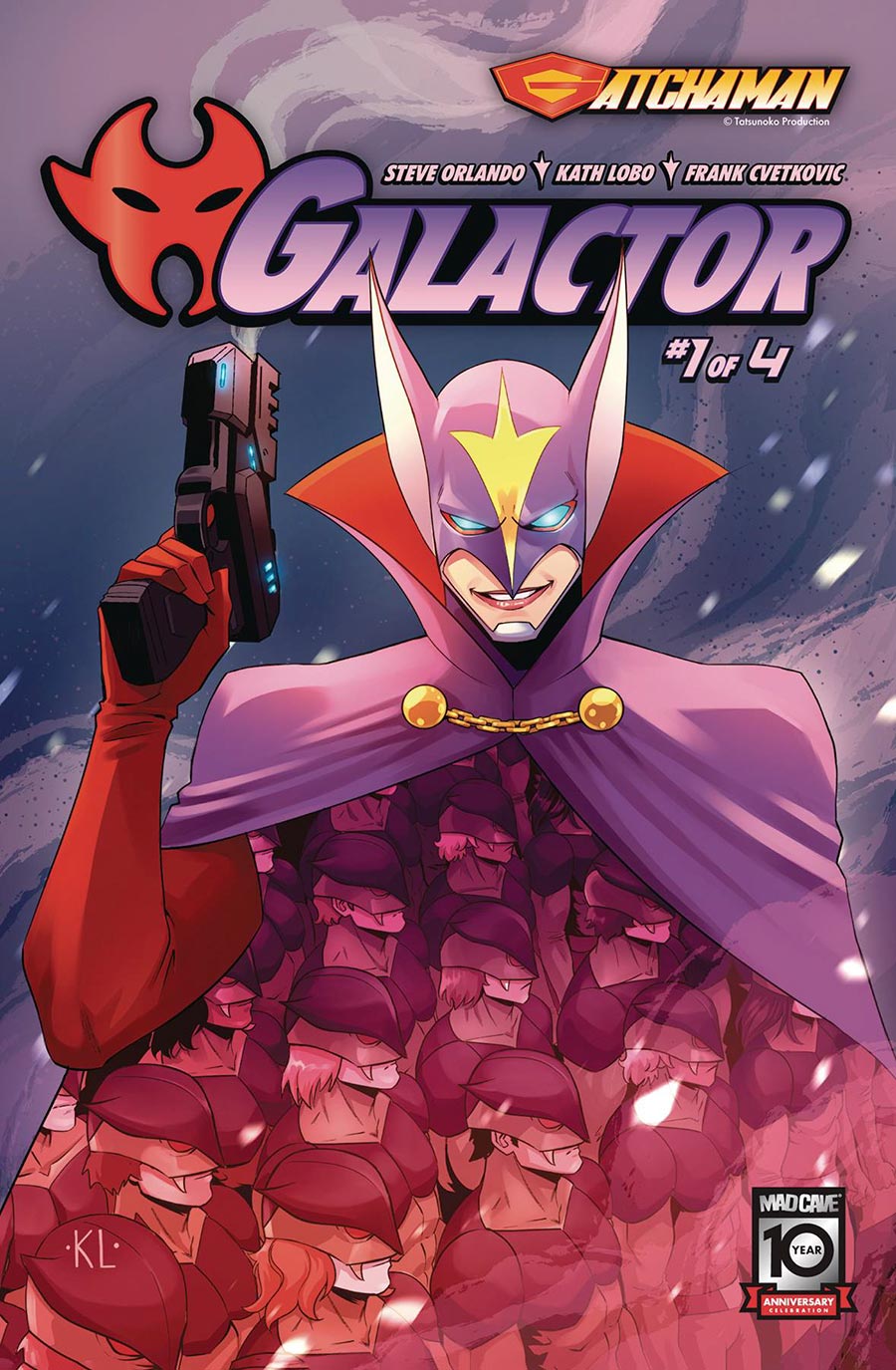 Gatchaman Galactor #1 Cover A Regular Kath Lobo Cover