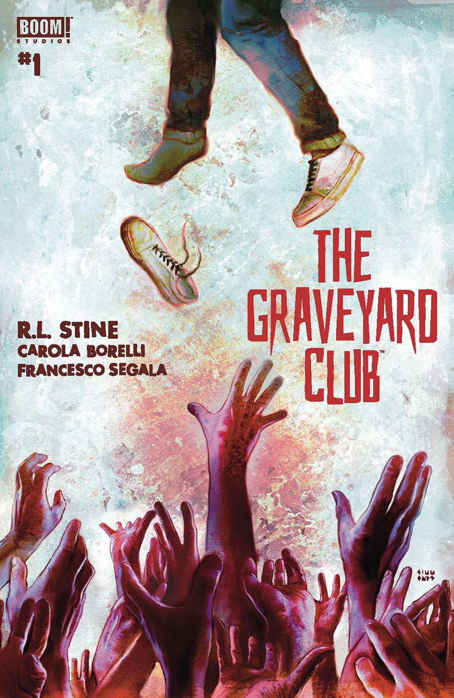 Graveyard Club #1 Cover F Variant Martin Simmonds Reveal Cover