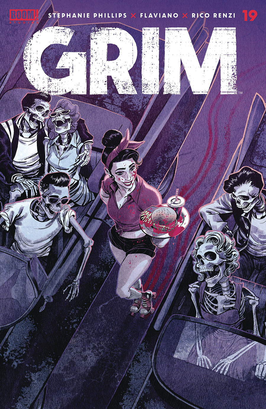 Grim #19 Cover A Regular Flaviano Cover