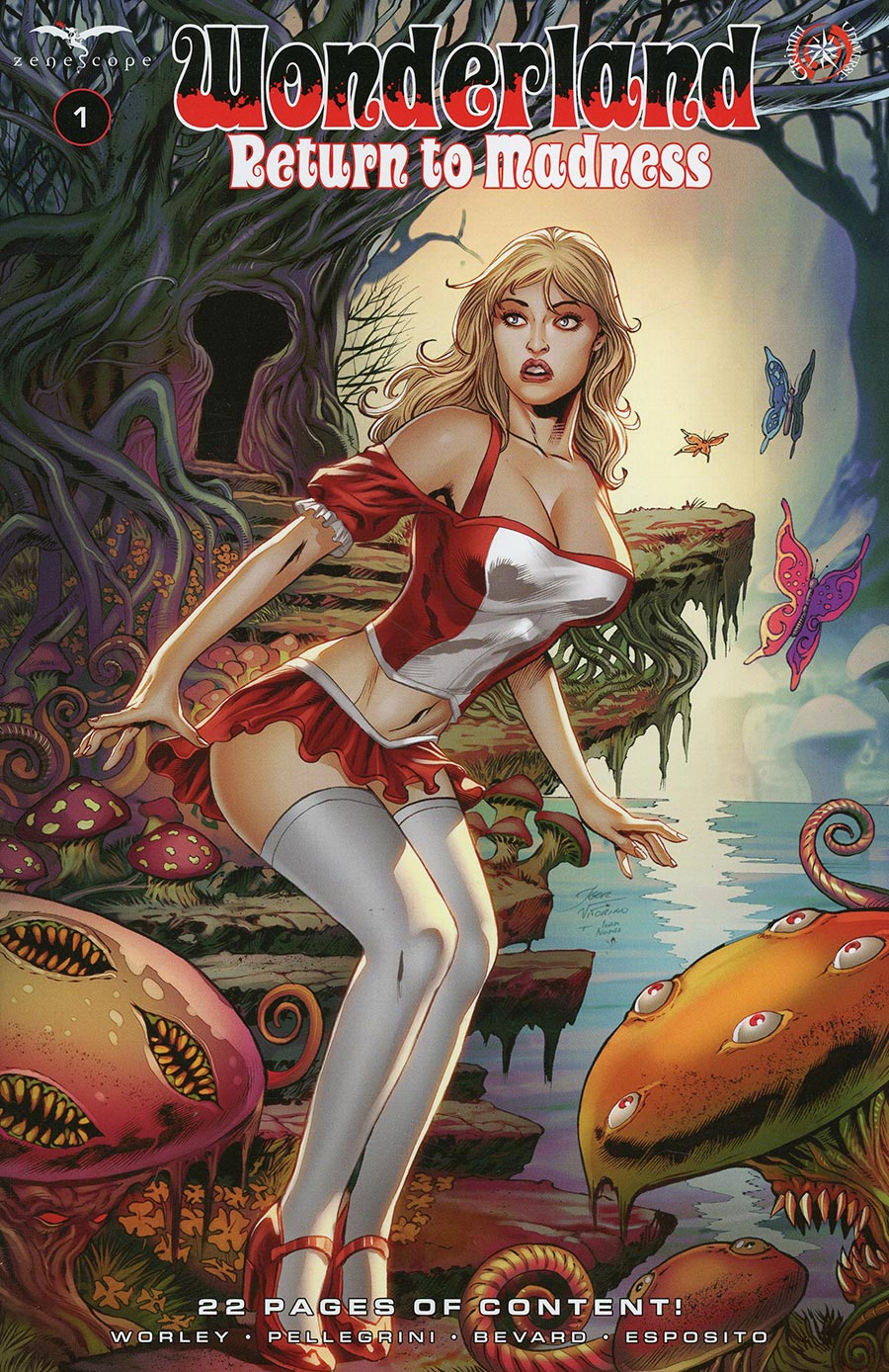 Grimm Fairy Tales Presents Wonderland Return To Madness #1 Cover A Igor Vitorino