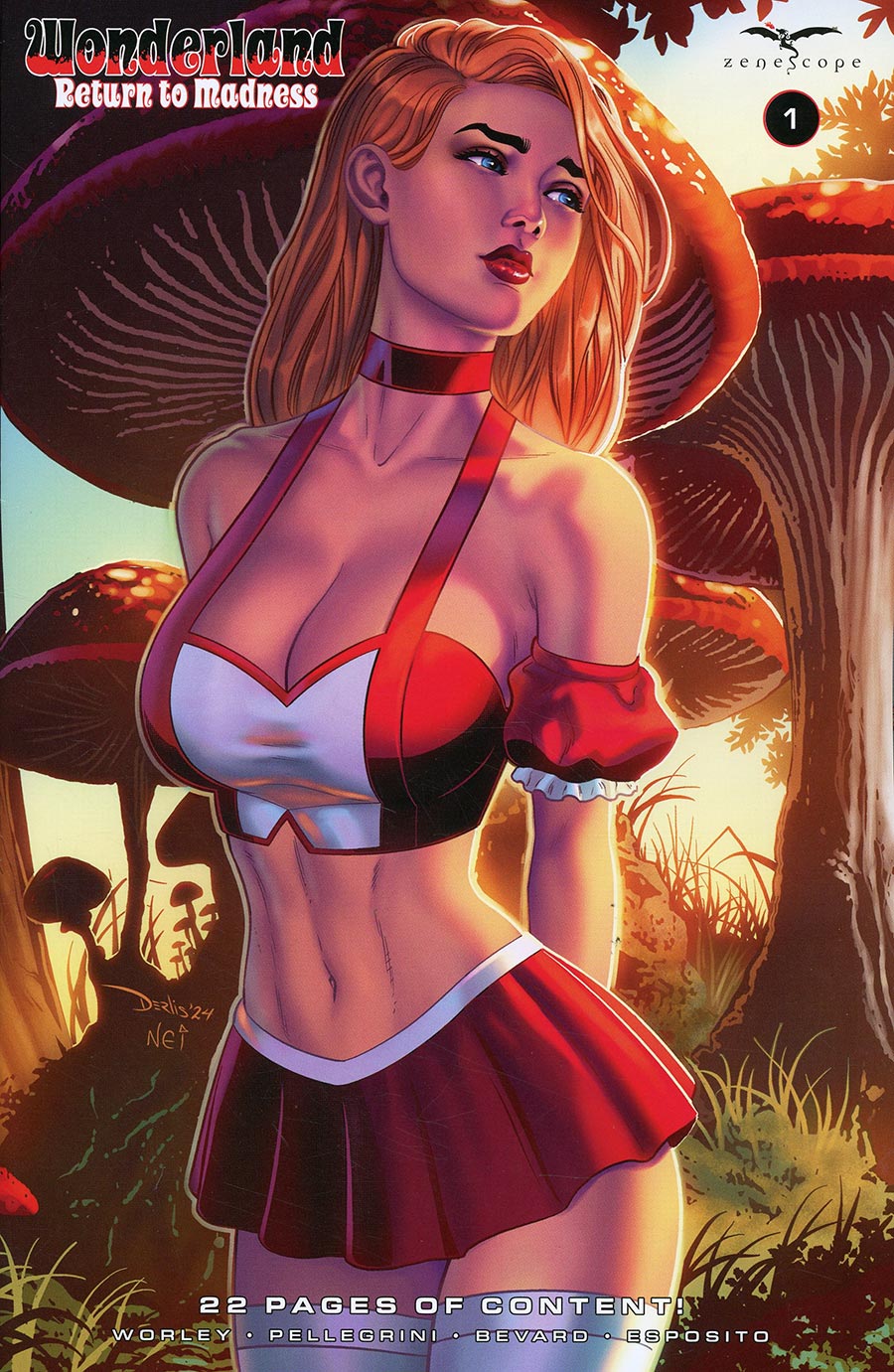 Grimm Fairy Tales Presents Wonderland Return To Madness #1 Cover C Derlis Santacruz