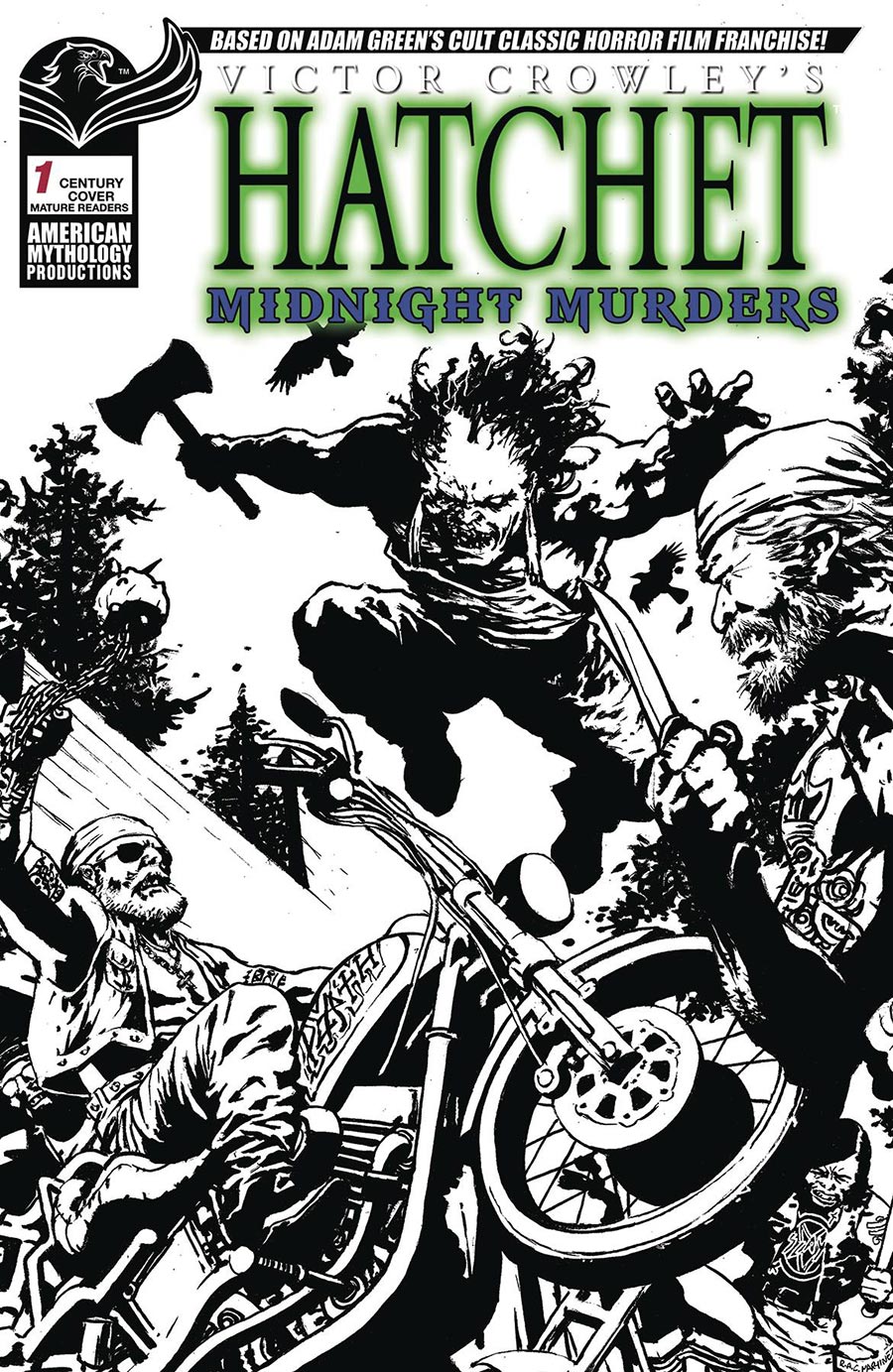 Victor Crowleys Hatchet Midnight Murders #1 Cover E Limited Edition Century Edition