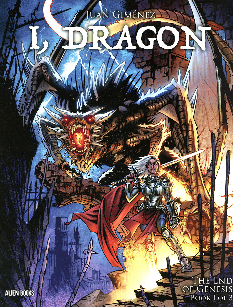 I Dragon Vol 1 The End Of Genesis GN Cover B Variant Danny Earls Cover