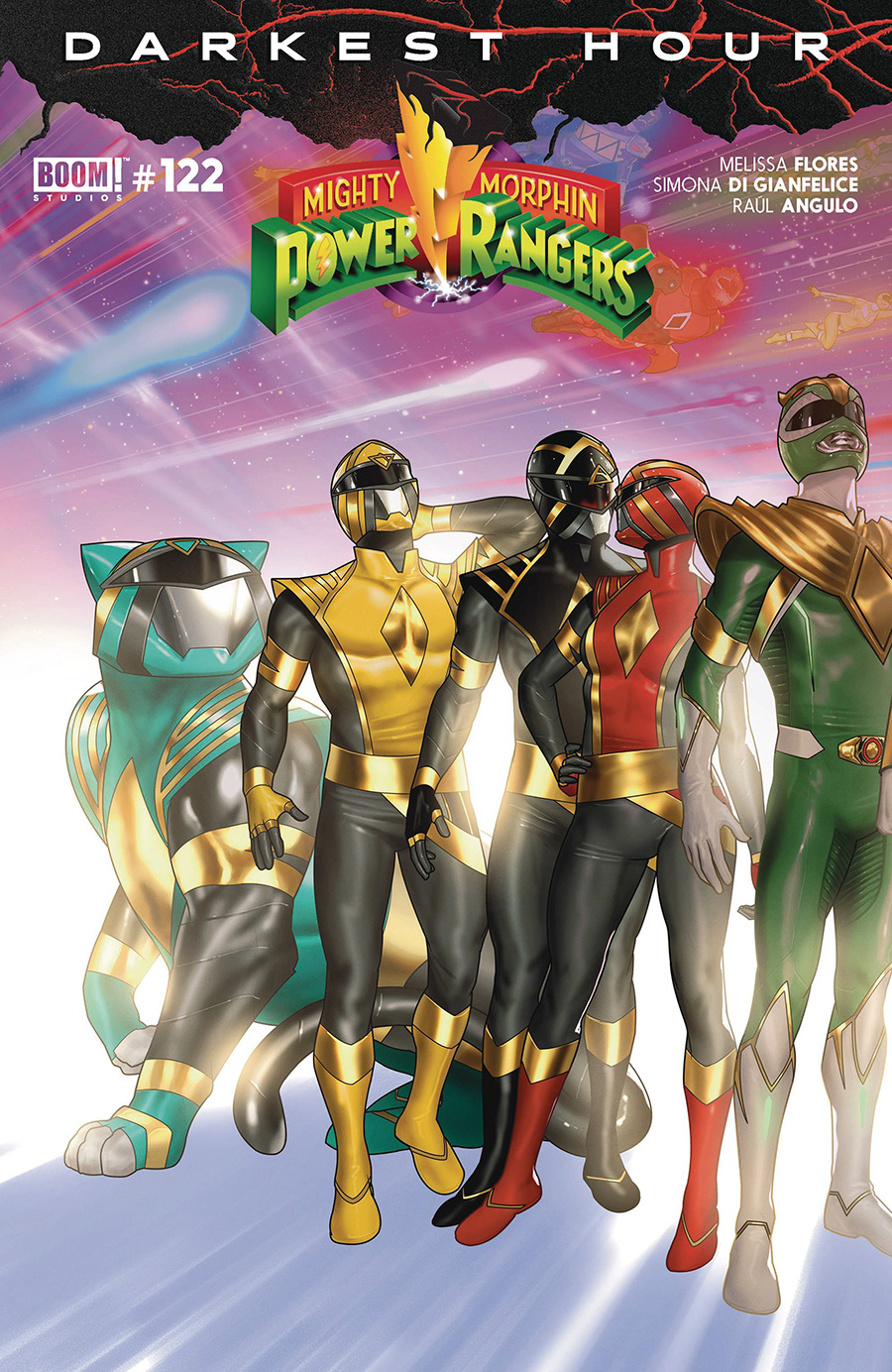 Mighty Morphin Power Rangers (BOOM Studios) #122 Cover A Regular Taurin Clarke Connecting Cover