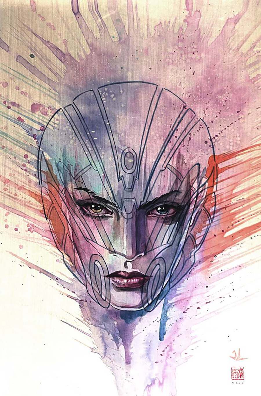 Ramgod #1 Cover N Deluxe David Mack Virgin Metal Cover