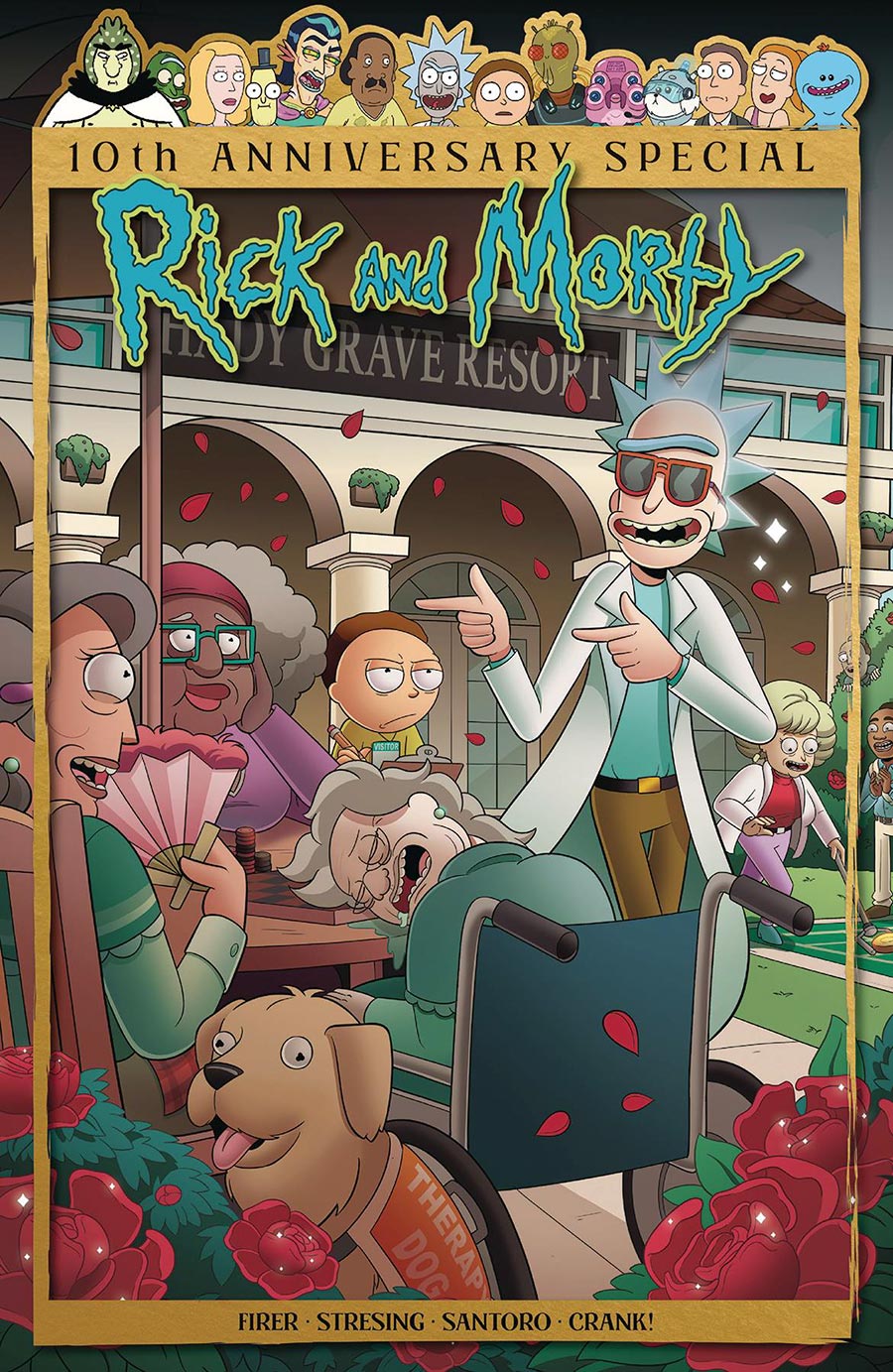 Rick And Morty 10th Anniversary Special #1 (One Shot) Cover C Variant Suzi Blake Cover