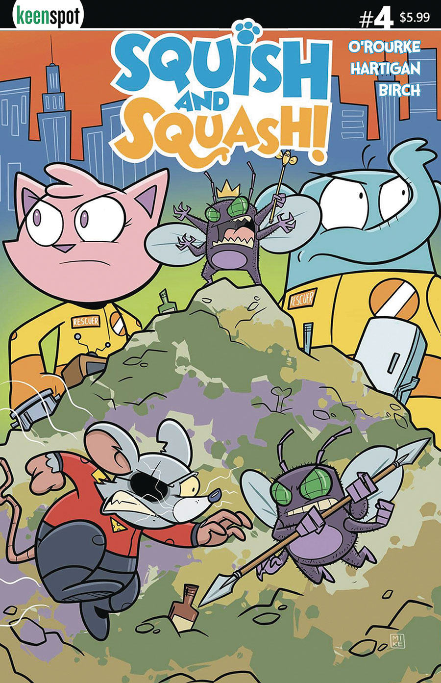 Squish And Squash #4 Cover A Regular Mike Hartigan Cover