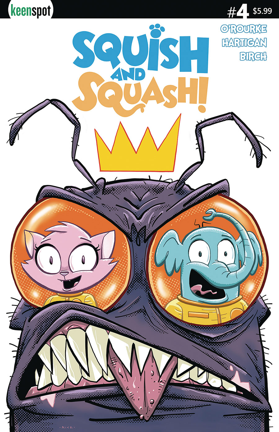 Squish And Squash #4 Cover C Variant Mick Cassidy Cover