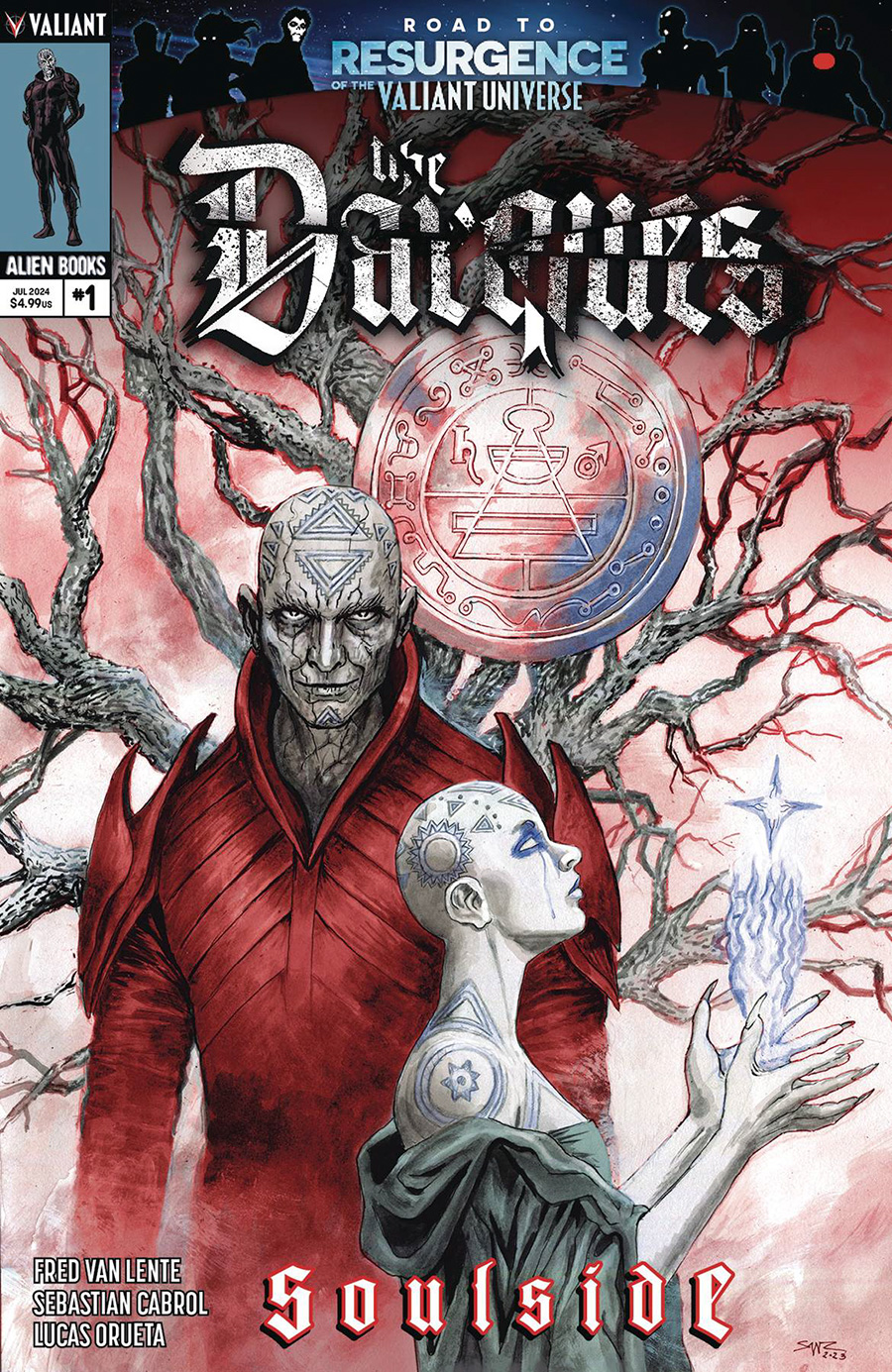 The Darques Soulside #1 Cover A Regular Salvador Sanz Cover (Resurgence Of The Valiant Universe Prelude)