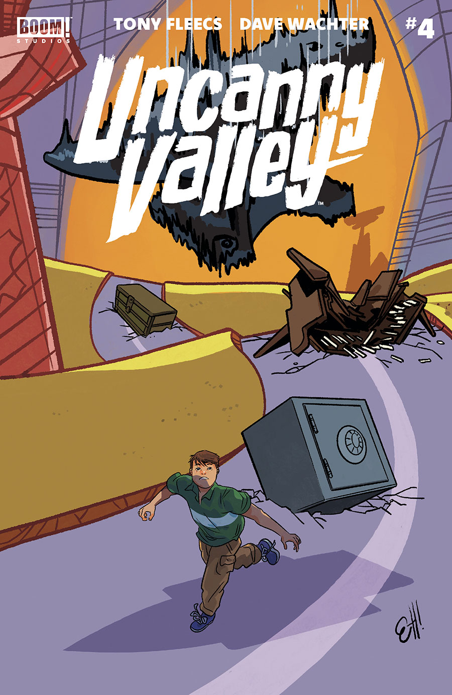 Uncanny Valley #4 Cover B Variant Erica Henderson Cover