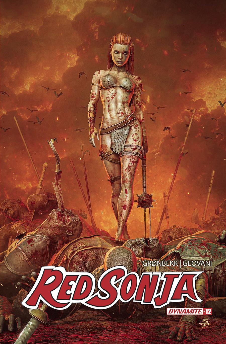 Red Sonja Vol 10 #12 Cover B Variant Bjorn Barends Cover