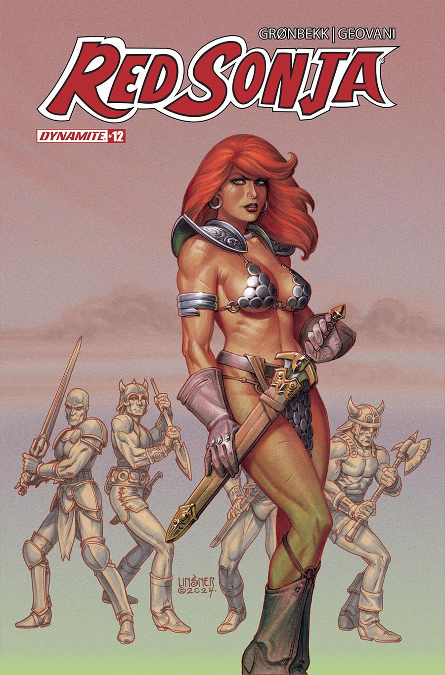 Red Sonja Vol 10 #12 Cover C Variant Joseph Michael Linsner Cover