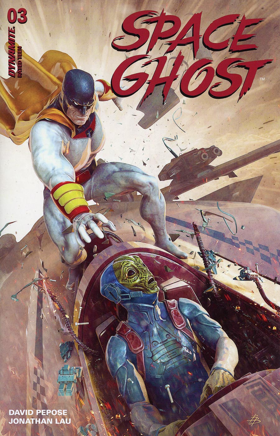 Space Ghost Vol 4 #3 Cover C Variant Bjorn Barends Cover