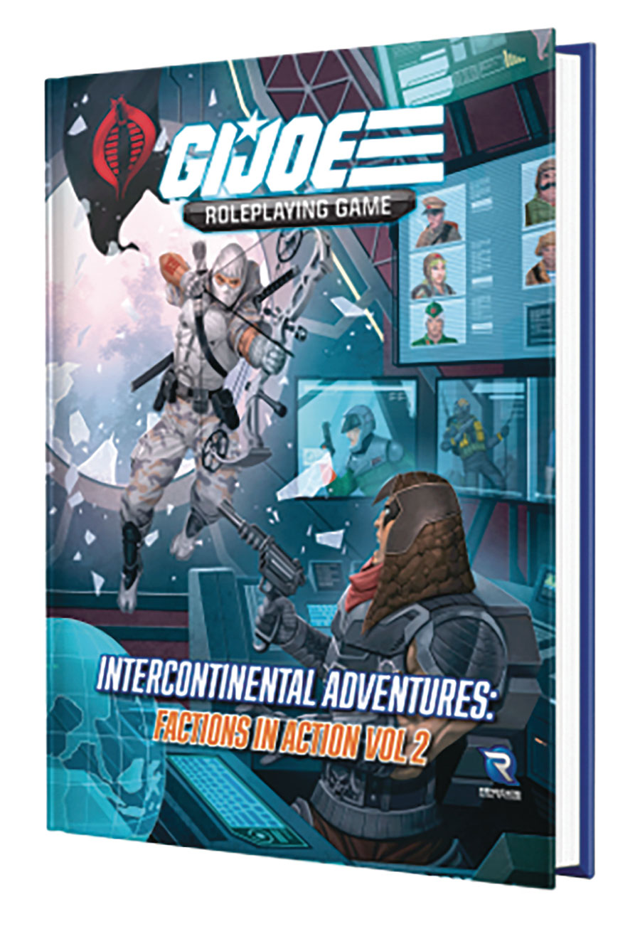 GI Joe RPG Intercontinental Adventures Factions In Action HC