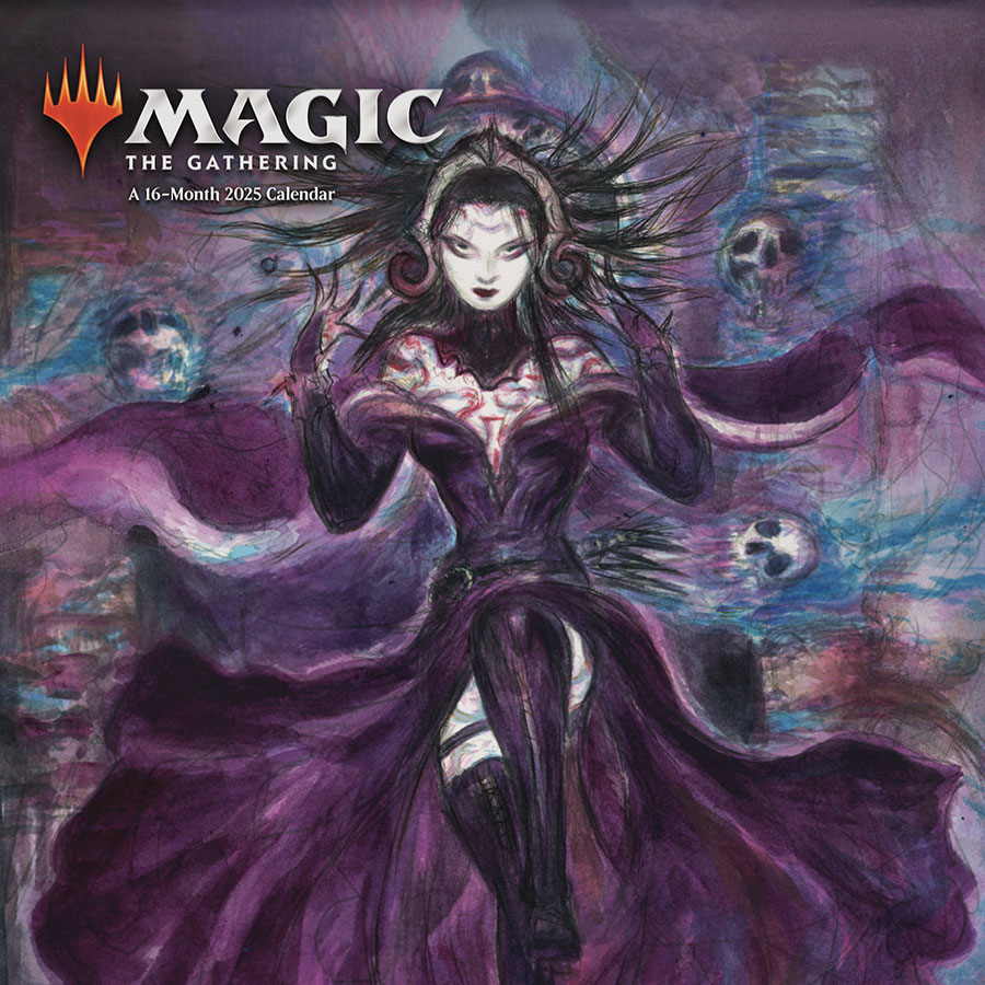 Magic The Gathering 16Month 2025 Wall Calendar