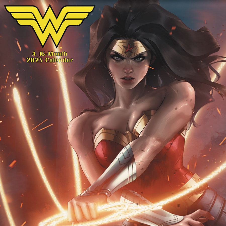 Wonder Woman 16-Month 2025 Wall Calendar