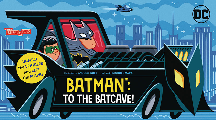 Batman To The Batcave Board Book HC