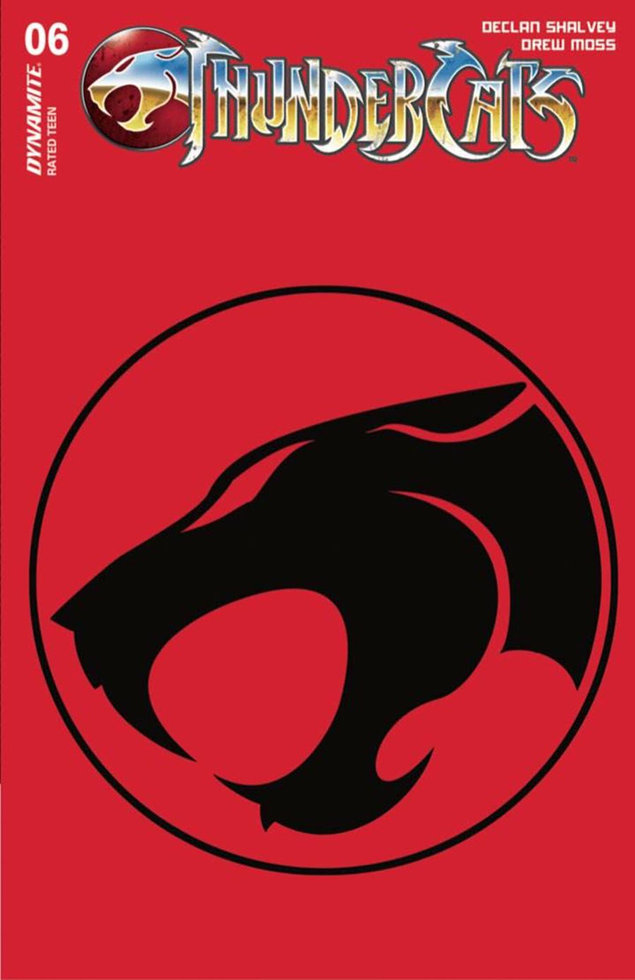 Thundercats Vol 3 #6 Cover L Incentive ThunderCats Black Logo Variant Cover