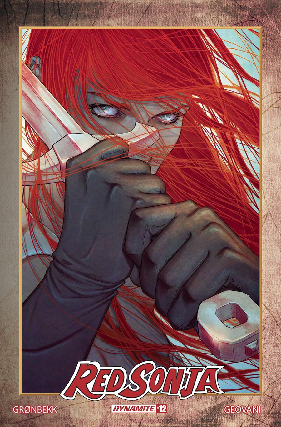 Red Sonja Vol 10 #12 Cover F Incentive Jenny Frison Modern Icon Variant Cover