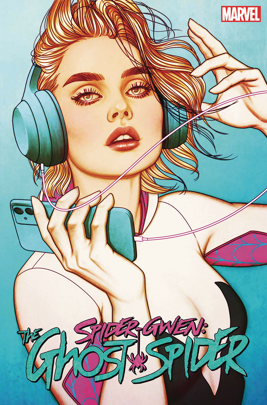 Spider-Gwen Ghost-Spider Vol 2 #1 Cover O DF Jenny Frison Variant Cover Signed By Stephanie Phillips