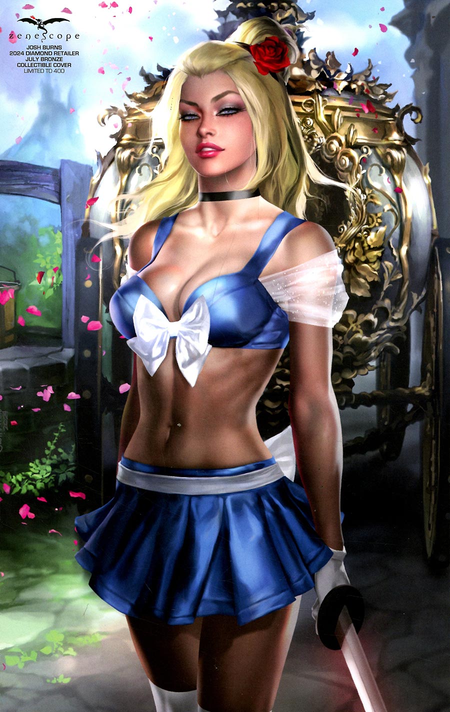 Grimm Fairy Tales Presents Swimsuit Edition 2024 #1 (One Shot) Cover F Josh Burns Cinderella Retailer Variant Cover