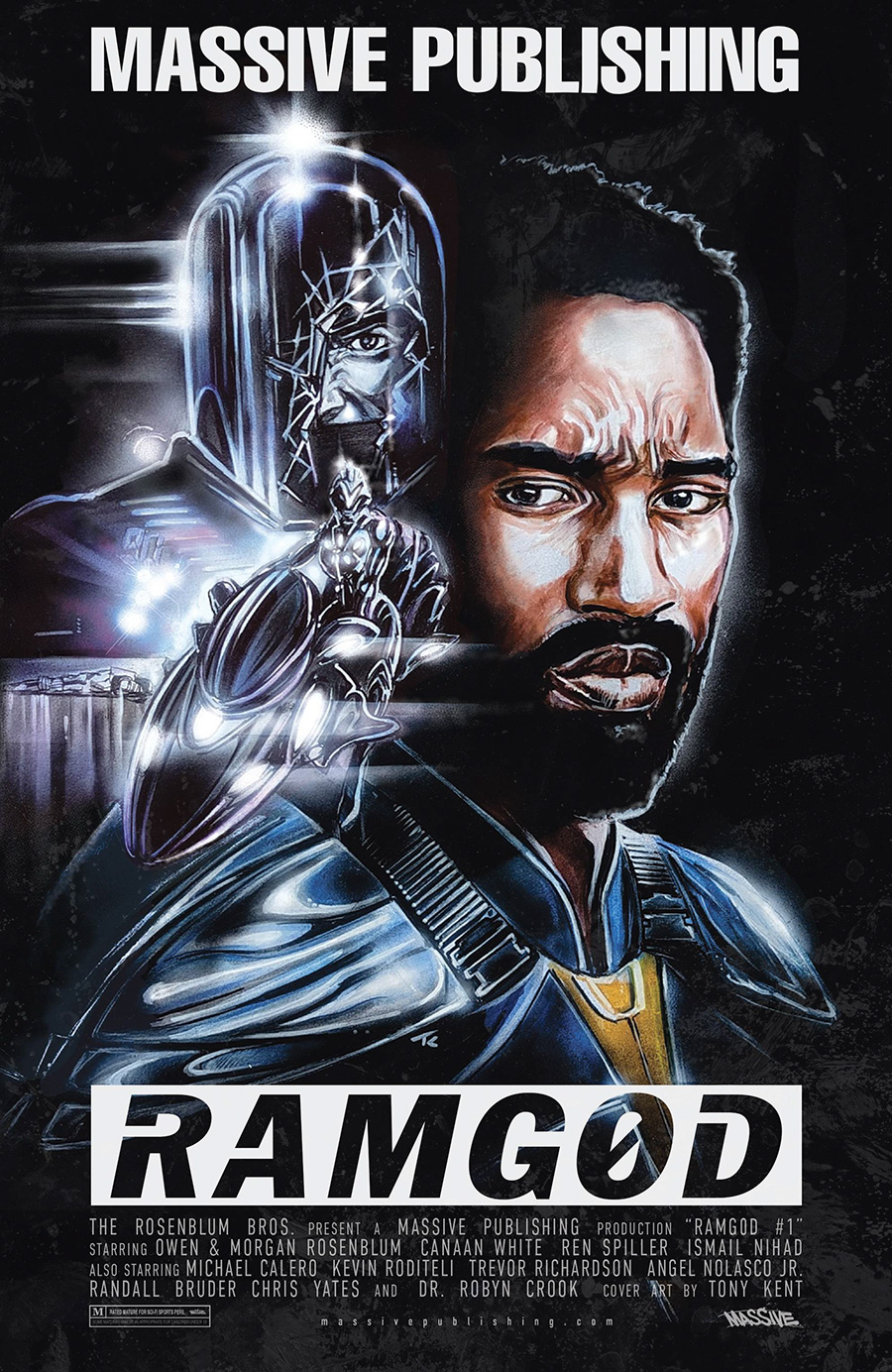 Ramgod #1 Cover G Incentive Tony Kent Movie Homage Variant Cover