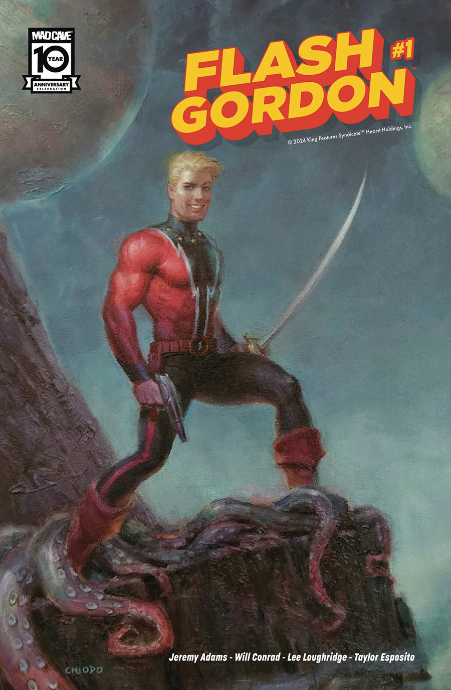 Flash Gordon Vol 8 #1 Cover E Incentive Joe Chiodo Variant Cover