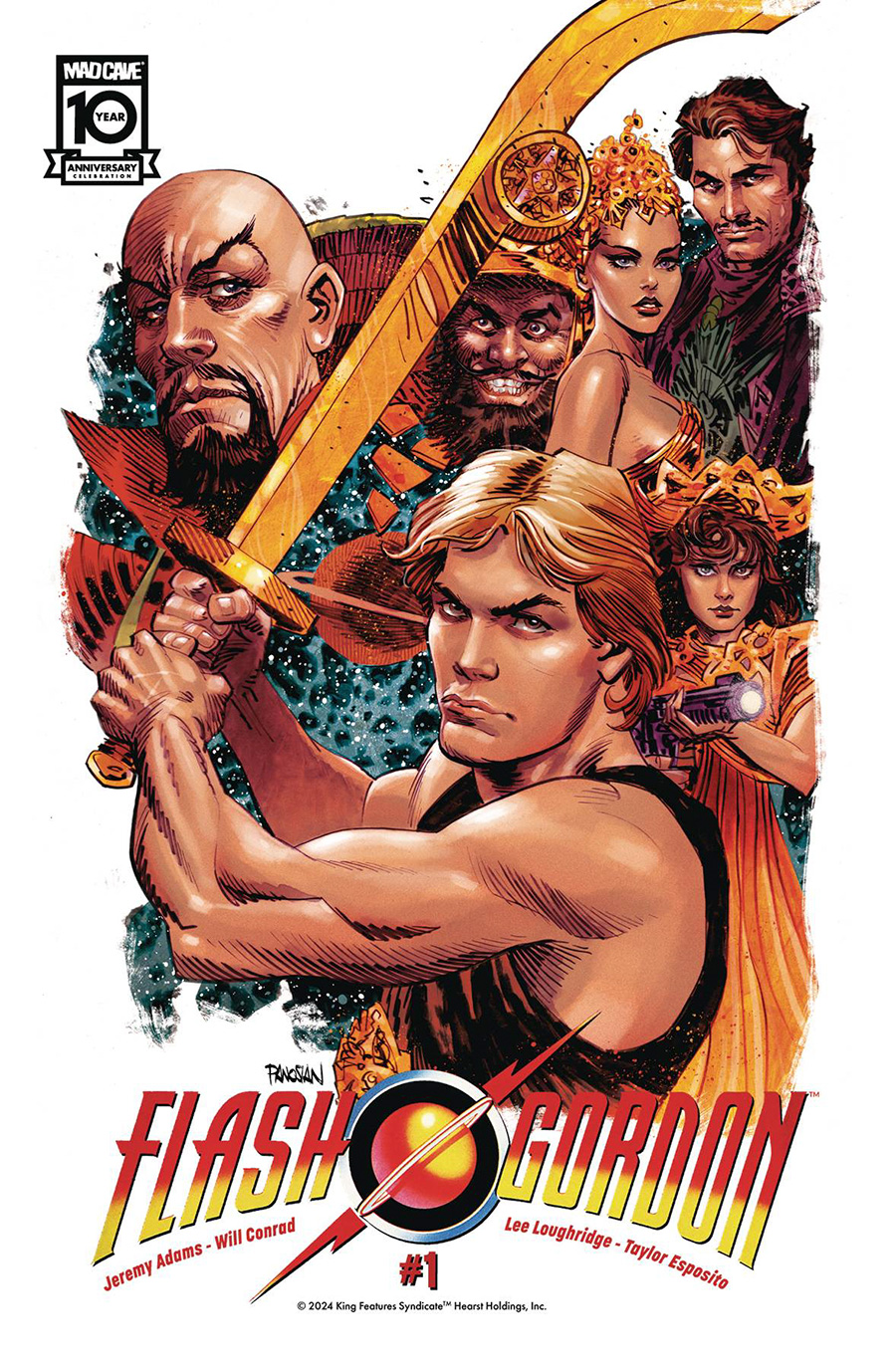 Flash Gordon Vol 8 #1 Cover F Incentive Dan Panosian Variant Cover