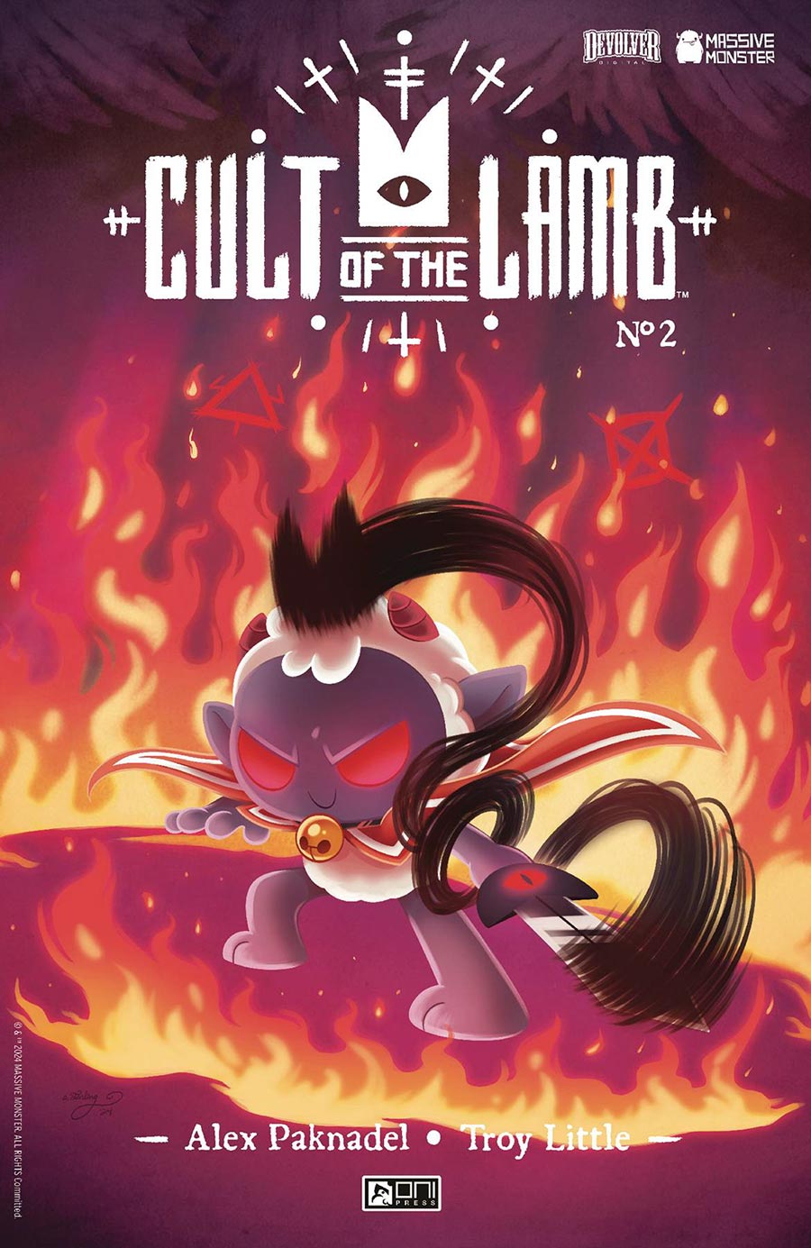 Cult Of The Lamb #2 Cover C Incentive Abigail Starling Variant Cover