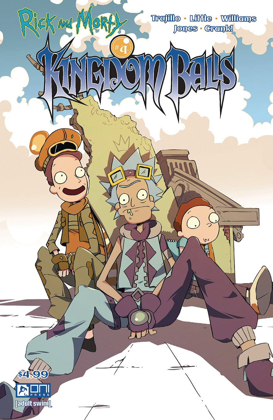 Rick And Morty Kingdom Balls #4 Cover C Incentive Nico Hitori Variant Cover