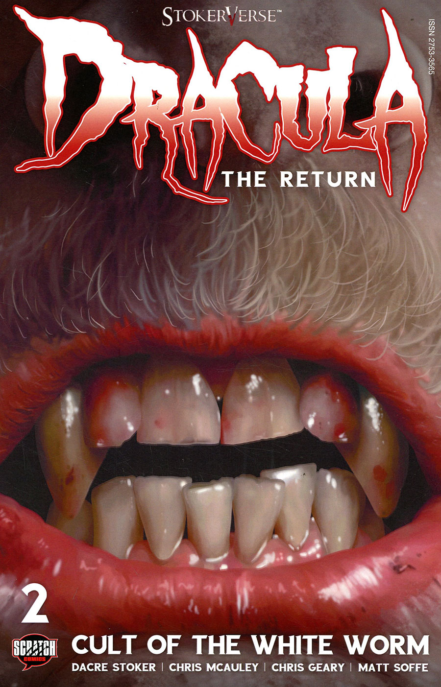 Dracula The Return Cult Of The White Worm #2 Cover B Incentive Tony Blake Variant Cover