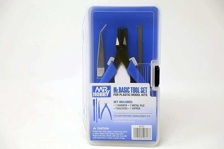 Mr. Hobby Tools - Mr. Basic Tool Set For Plastic Model Kits (Version 2)