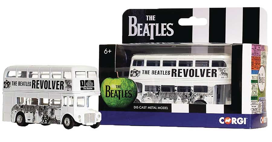 Beatles London Bus Revolver 1/64 Scale Corgi Die-Cast