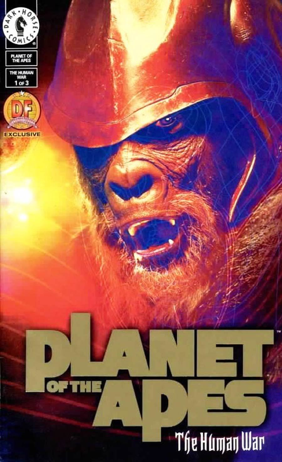 Planet Of The Apes Human War #1 Cover C DF Variant Cover With Certificate