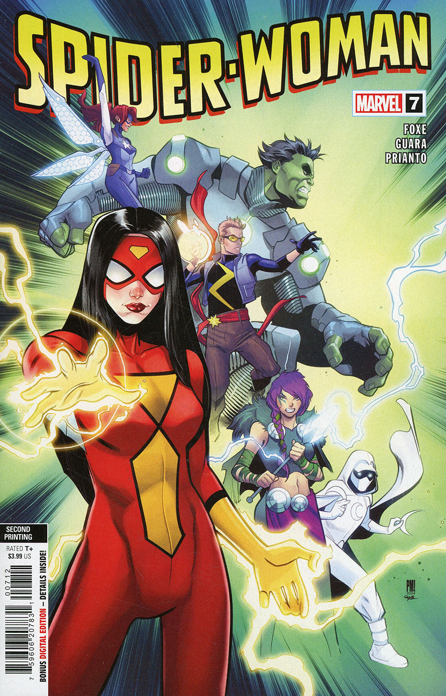 Spider-Woman Vol 8 #7 Cover D 2nd Ptg Paco Medina Variant Cover