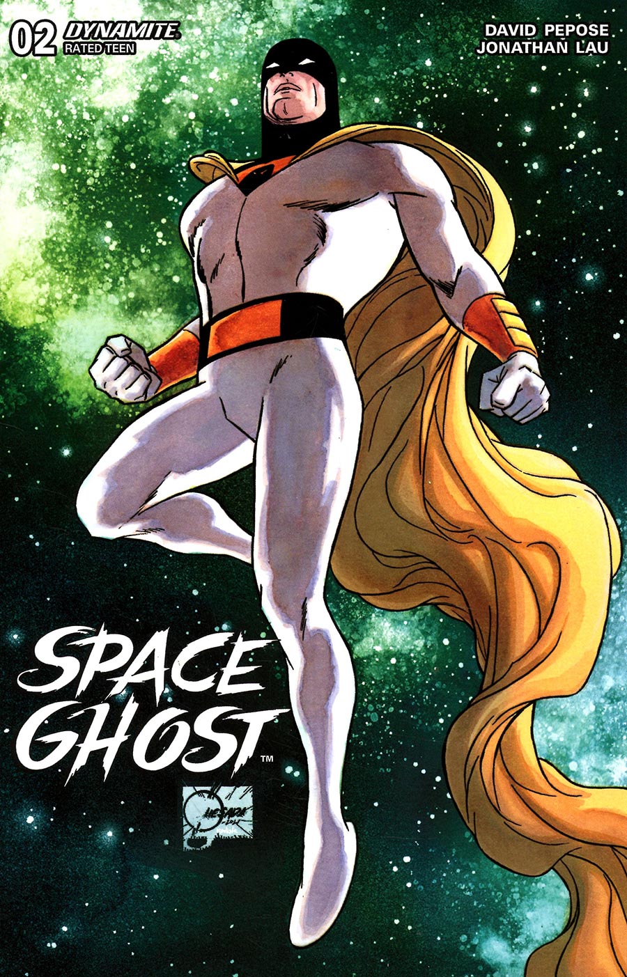 Space Ghost Vol 4 #2 Cover T Variant Joe Quesada Color Cover