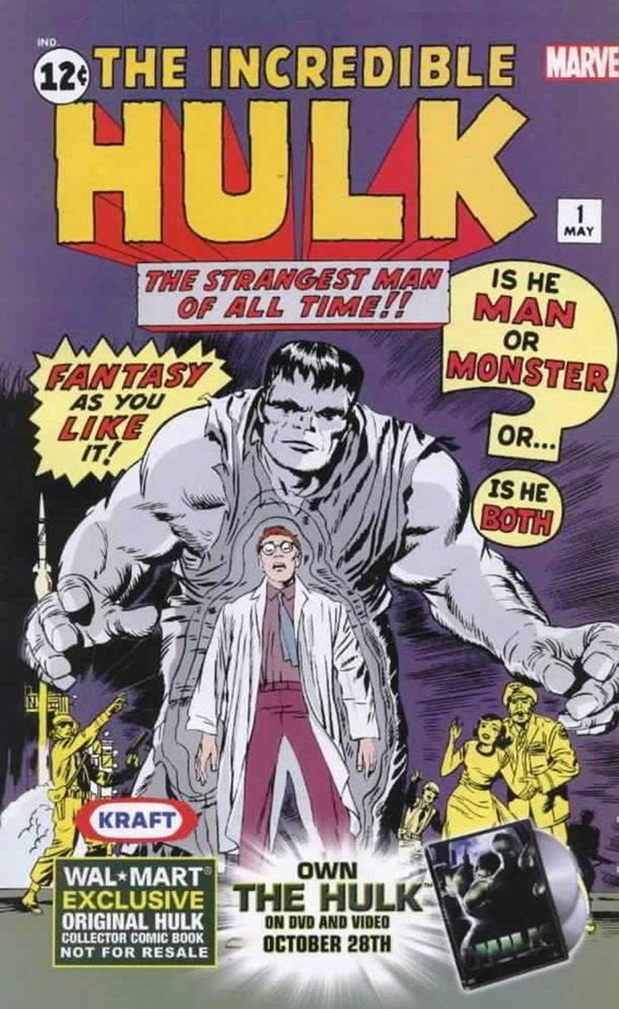 Incredible Hulk #1 Cover H Walmart Exclusive Edition