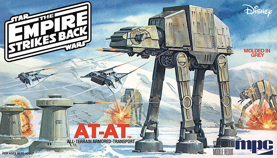 Star Wars The Empire Strikes Back AT-AT 1/100 Scale Model Kit