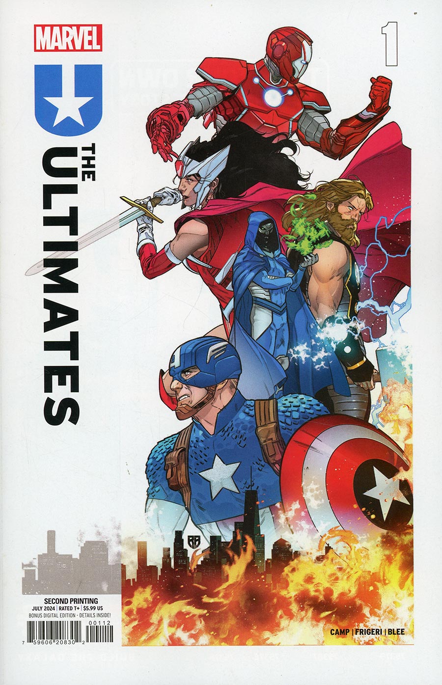 Ultimates Vol 5 #1 Cover I 2nd Ptg RB Silva Variant Cover