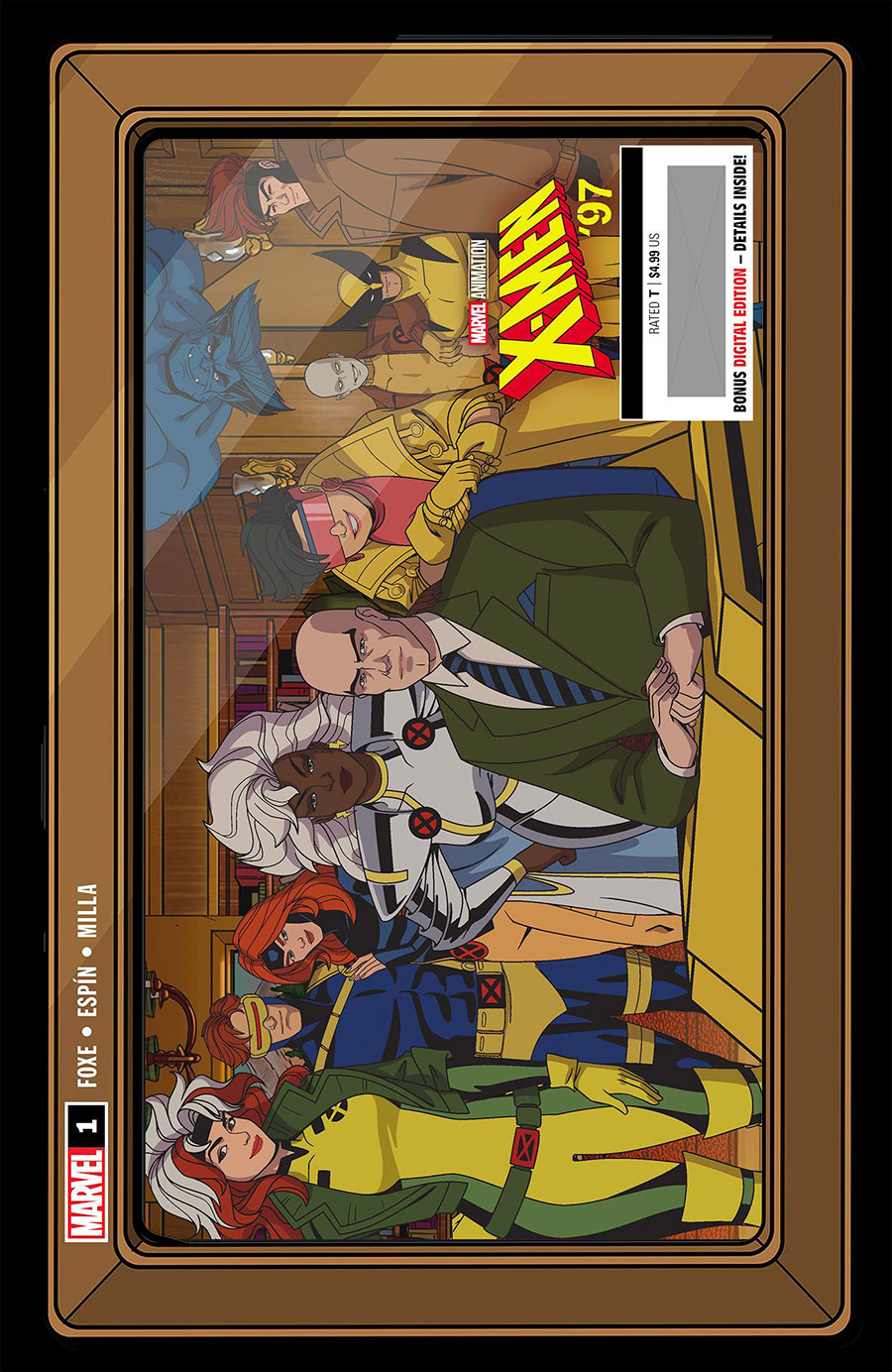 X-Men 97 #1 Cover H 3rd Ptg Marvel Animation Variant Cover