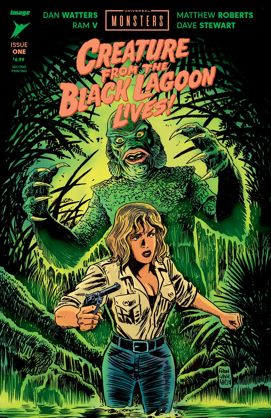 Universal Monsters Creature From The Black Lagoon Lives #1 Cover I 2nd Ptg