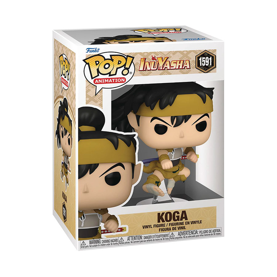 POP Animation Inu Yasha Koga Vinyl Figure